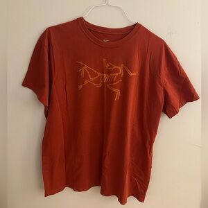 Arc'teryx Burnt Orange Graphic Tee